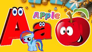 The Best Phonics Song  Kiddos Tiny Rhymes  ABC Junior Junction  Kiddos Study Zone  A for Apple [upl. by Suoivatram]