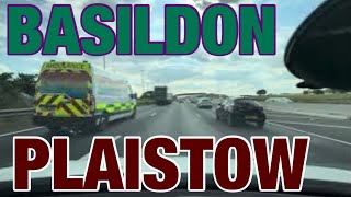 Basildon SS14 to Plaistow E13 210624 [upl. by Leler]