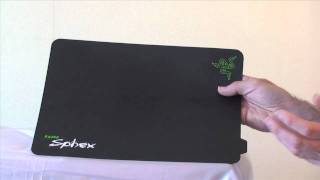 Razer Sphex Ultra Thin Gaming Surface Review [upl. by Fahland]