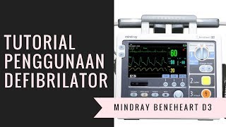 Tutorial Mindray Beneheart D3  Manual Operation of the DC Shock  Mindray Beneheart D3 Defibrilator [upl. by Nylicaj]