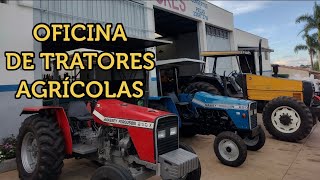 COMO É A OFICINA DE TRATORES AGRÍCOLAS JOÃO TRATORES [upl. by Eniac188]