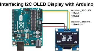 OLED display How to connect OLED screen With Arduino [upl. by Leibarg]