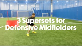 Training Ideas For Defensive Midfielders [upl. by Odericus]