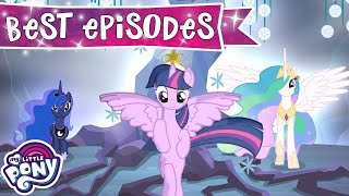 Best of Friendship Is Magic 💍 Princess Twilight Sparkle Part 1 amp 2 S4 FULL EPISODES My Little Pony [upl. by Lac741]