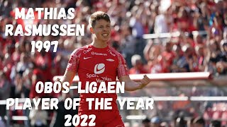 Mathias Rasmussen  OBOSligaen  2022 [upl. by Amilah589]