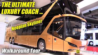 2020 Neoplan Skyliner 76 Seat Double Decker Luxury Coach  Exterior Interior Walkaround [upl. by Anuahsar]