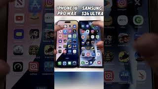 iPhone 16 Pro Max vs S24 Ultra⚡Ultimate Speed Test Which Flagship Will Reign Supreme🚀ShortsViral [upl. by Moise]