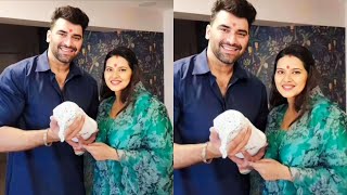 Kratika Sengar Baby Girl Naamkaran Ceremony With Husband Nikitin Dheer [upl. by Nireves]