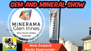 Minerama Gem and Mineral Show 24 Glen Innes New South Wales Australia [upl. by Znerol]