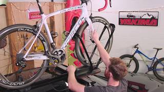 Yakima HighRoad Upright Bike Mount Product Tour amp Installation [upl. by Euqinotna]