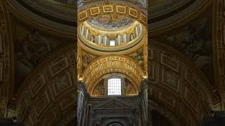 Largest Church in the World  St Peter’s BasilicaVatican City [upl. by Adnertal]