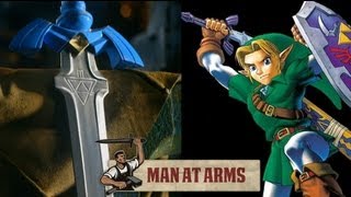 Links Master Sword Legend of Zelda  MAN AT ARMS [upl. by Aihsatal]