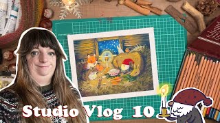 Studio Vlog 10 God Jul [upl. by Nesnah76]