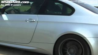 ESS BMW M3 VT625 6speed manual vs BMW M5 Touring stock [upl. by Nanete118]