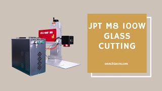 HITEC JPT M8 laser marking machine for microscope glass slide cutter [upl. by Charlean]