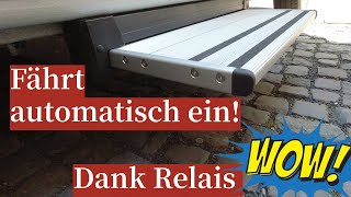 Professionelle Montage der Thule Slide Out 700 Trittstufe inkl Relais [upl. by Hteb]