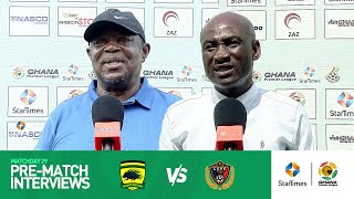 Asante Kotoko vs Legon Cities  Prematch Interviews  Ghana Premier League  MD 29 [upl. by Inahpit751]