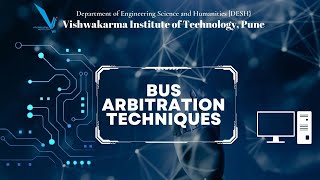 Bus Arbitration Techniques  DivI Group 5 COAA vitpune [upl. by Penny]