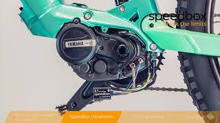 eBike Tuning SpeedBox 31 BTuning for Yamaha Installation Instruction [upl. by Bernadina]