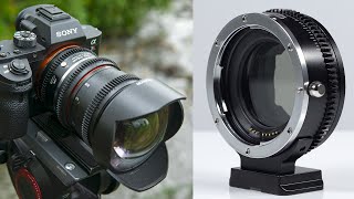 Canon to Sony Auto Focus Adapter with Variable ND Filter [upl. by Norreg94]