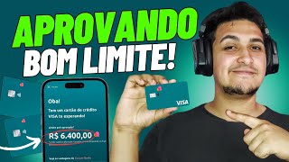 NOVO ESSE CARTÃO DE CRÉDITO FÁCIL DE APROVAR QUE ARPOVA UM BOM LIMITE  VEJA COMO SOLICITAR O SEU [upl. by Eimmelc]