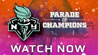 LIVE  New York Liberty Parade of Champions [upl. by Burwell926]