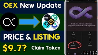 OpenEx Update Today  OpenEx Airdrop Listing Confirmed  Oex coin price amp Unlocked Coins [upl. by Parnas688]