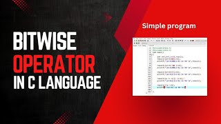 Bitwise Operator In C Language  bitwiseoperators clanguage programminglanguage cprograming [upl. by Alathia]