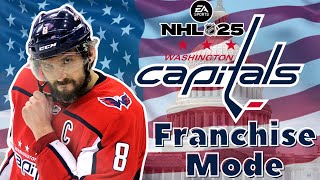 DRAFT LOTTERY  NHL 25 Washington Capitals Franchise Mode 5 [upl. by Saied984]