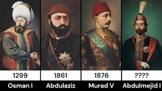 From Rise to Fall The Full Timeline of Ottoman Empire Sultans [upl. by Elwira]