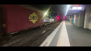 NR103 76 12 19 122 going thru Penrith Station in August 2024 [upl. by Cyb653]