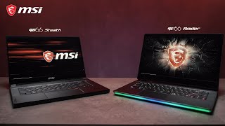 MEET THE MSI GS66 Stealth and GE66 Raider  MSI [upl. by Lezned927]