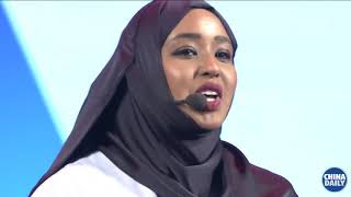 Hodan Osman Abdi Is Presenting An Academic Speech About The Hidden Positive Secretes Somalia [upl. by Frerichs620]