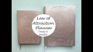 Law of Attraction Planner  Daily amp Weekly   15 OFF [upl. by Naeroled]