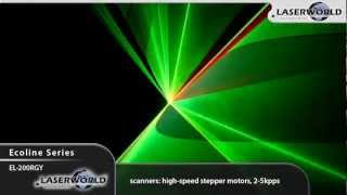 Laserworld EL200RGY  strong multicolor show laser system [upl. by Mercuri]