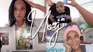 Getting babys passport  Lunch with my girlfriend  quitting breastfeeding  ROCHELLE VLOGS [upl. by Kavanaugh]