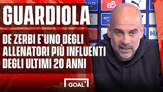 Guardiola quotDe Zerbi è uno degli allenatori più influenti degli ultimi 20 anniquot [upl. by Bridgette]