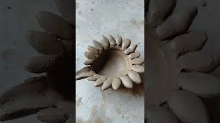 Art Of Making Clay ❤️ clay claycrafts howtomakeclayart clayart vlog [upl. by Nelyak]