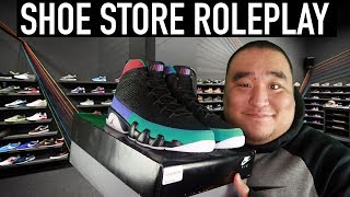 ASMR Shoe Store RP 👟  MattyTingles [upl. by Airdnek]