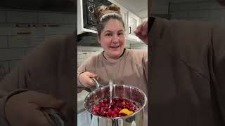 Cranberry Sauce Recipe cranberrysauce thanksgiving thanksgivingrecipe holidayrecipes [upl. by Stander]