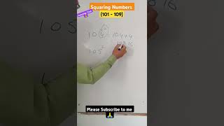 Squaring Numbers Trick mathematics amazing Trick [upl. by Huttan]