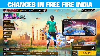 25 New Features Of FREE FIRE INDIA [upl. by Ojeibbob]