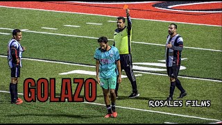 Intense Match RED CARD Showmen vs LV Fresco [upl. by Gnanmas]