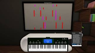 Rush E Flat  Roblox Piano Sheet [upl. by Urba]