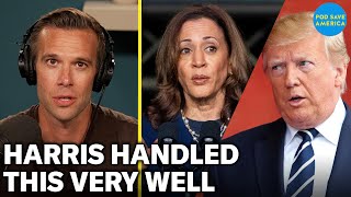 Kamala Harris Gives GREAT Response To Donald Trumps Insane NAJB Interview [upl. by Jyoti]