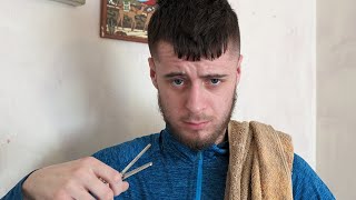 CHAOTIC ASMR HAIRCUT FAST AND AGGRESSIVE [upl. by Humfrid452]