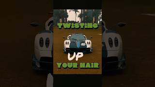 TWISTING UP YOUR HAIR🎶🎶 caredit editautomobile fyp viralvideo pagani buggati jesko [upl. by Narrad]