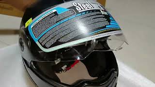 Steelbird helmet SBA7 Unboxing visor remove flipup Helmet men and women [upl. by Aryaz]