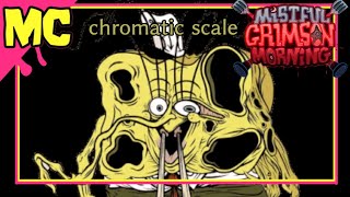 Meatcanyon spongebob v2 chromatic scale [upl. by Mcclees782]