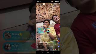 LIVE TIKTOK KEVIN LIUS BONG NYANYI KARAOKE BERSAMA KAWAN COC LAINNYA [upl. by Savadove]